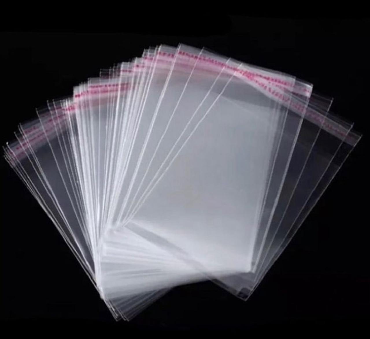 cellophane bags with adhesive seal (100 pieces)