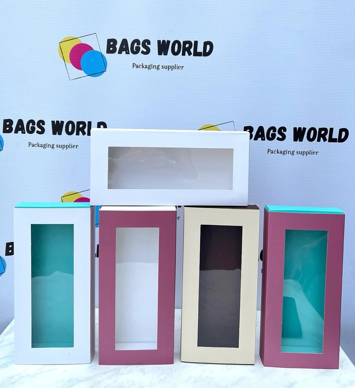 Rectangular Drawer Box+window (12pcs)