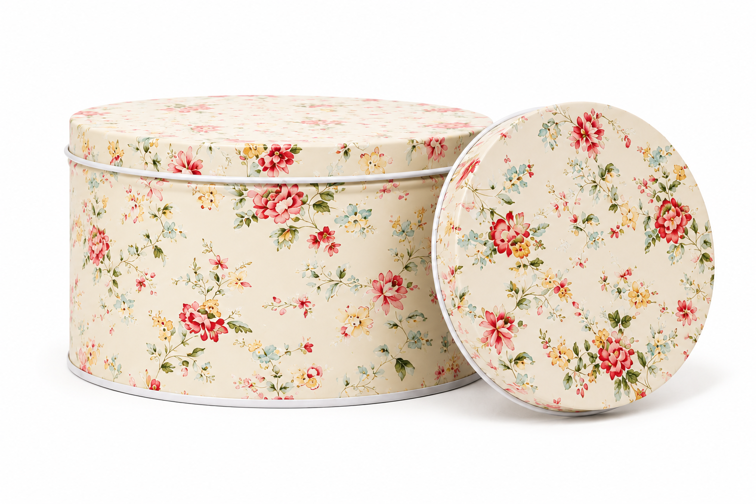 Large Round tin boxes