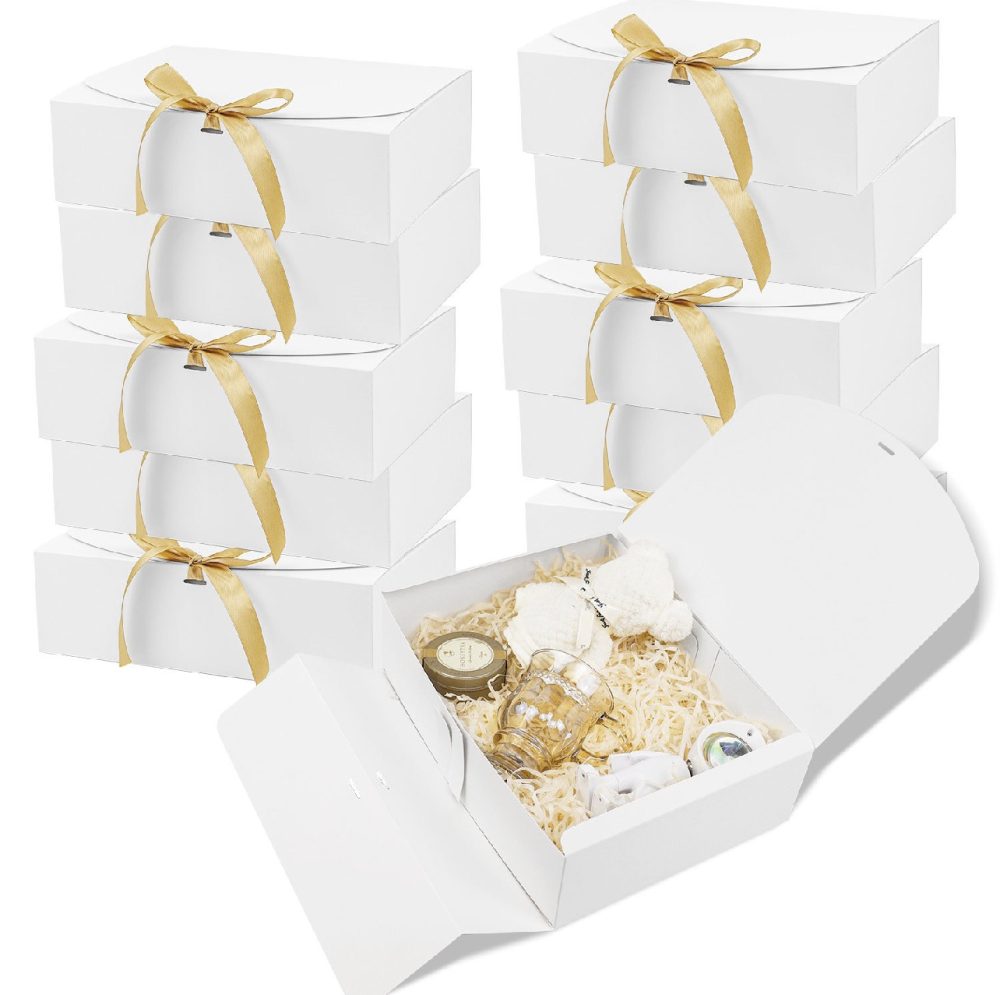 Bride's maid white gift box