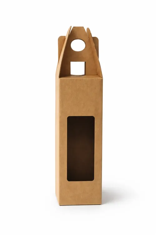 Kraft bottle/candle box