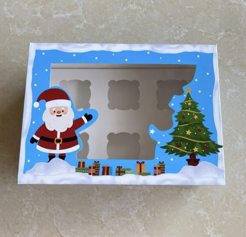 Christmas cupcake boxes