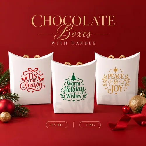 Christmas chocolate bags trio