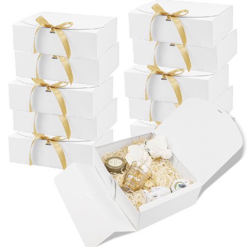 Bride's maid white gift box